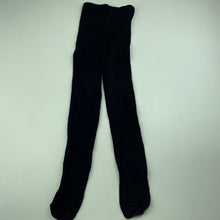 Load image into Gallery viewer, Girls navy, stretchy stockings, GUC, size 6-8,  
