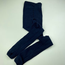 Load image into Gallery viewer, Girls navy, stretchy stockings, EUC, size 10-12,  