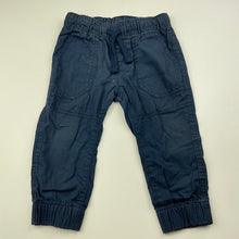 Load image into Gallery viewer, Boys Anko, lightweight cotton pants, elasticated, Inside leg: 26cm, FUC, size 1,  