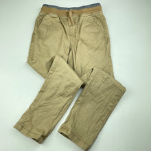 Load image into Gallery viewer, Boys Target, stretch cotton casual pants, elasticated, Inside leg: 54cm, FUC, size 6,  