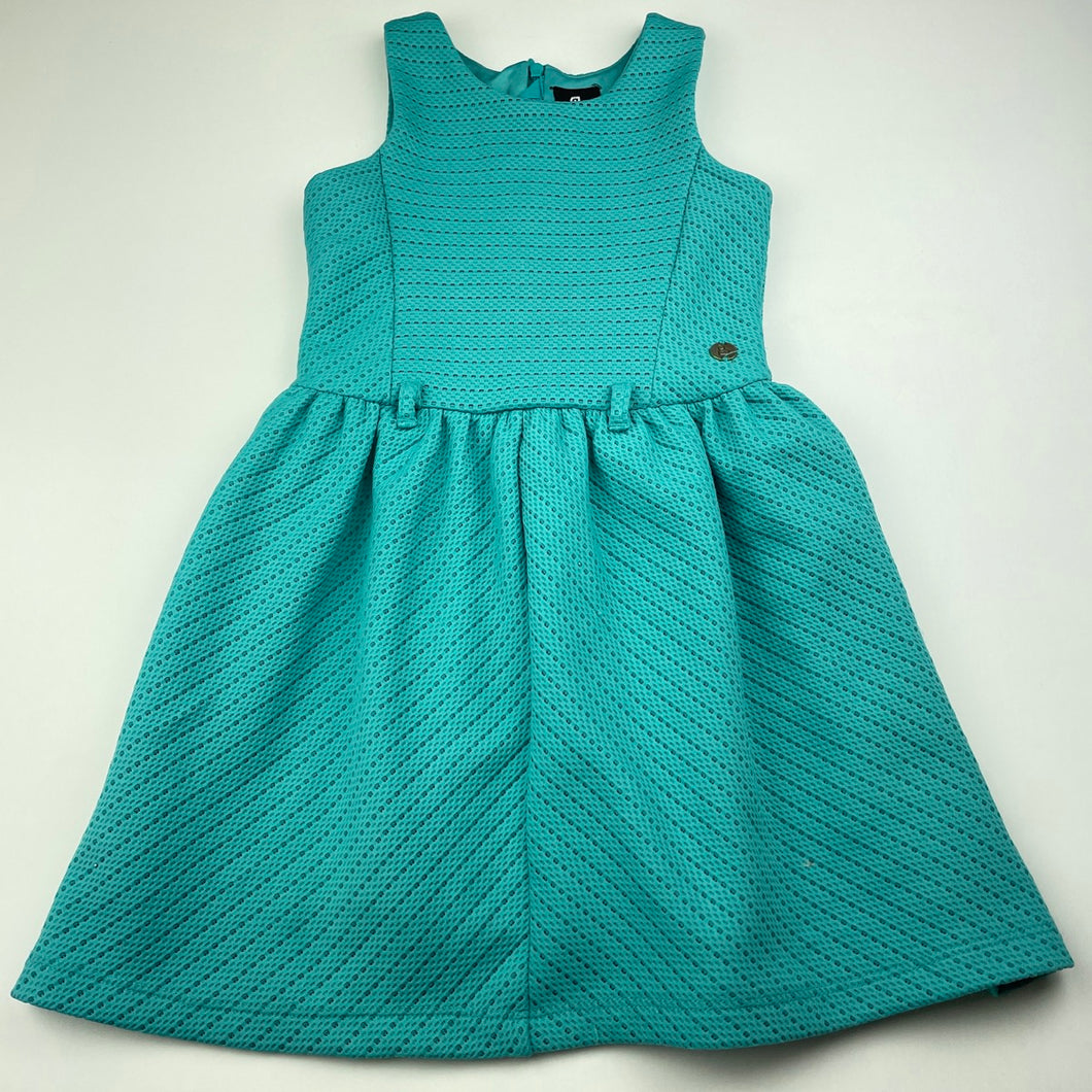 Girls Sista, lined party dress, tiny mark lower skirt, FUC, size 4, L: 56cm