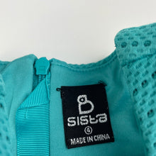 Load image into Gallery viewer, Girls Sista, lined party dress, tiny mark lower skirt, FUC, size 4, L: 56cm