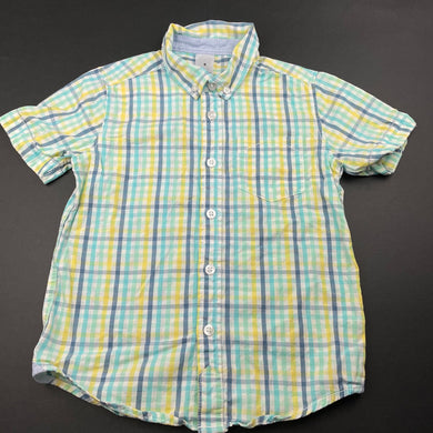 Boys Target, lightweight cotton short sleeve shirt, GUC, size 5,  