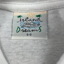 Load image into Gallery viewer, Boys Island Dreams, Bahamas cotton t-shirt / top, armpit to armpit: 35cm, GUC, size 6-8,  
