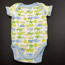 Load image into Gallery viewer, Boys Baby Club, cotton bodysuit / romper, GUC, size 000,  