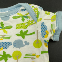 Load image into Gallery viewer, Boys Baby Club, cotton bodysuit / romper, GUC, size 000,  