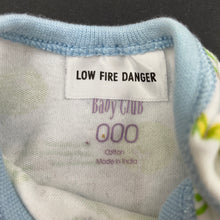 Load image into Gallery viewer, Boys Baby Club, cotton bodysuit / romper, GUC, size 000,  