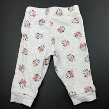 Load image into Gallery viewer, Girls Disney, Minnie Mouse soft feel leggings / bottoms, EUC, size 00,  