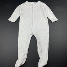 Load image into Gallery viewer, unisex Marquise, grey cotton coverall / romper, FUC, size 0,  