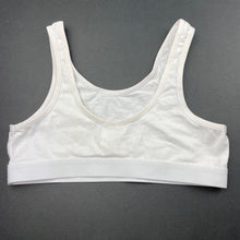 Load image into Gallery viewer, Girls Brilliant Basics, white stretchy crop top, GUC, size 8-10,  