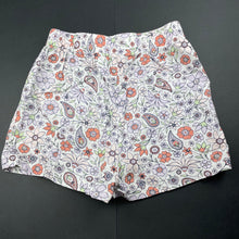 Load image into Gallery viewer, Girls Target, lightweight floral cotton pyjama shorts, EUC, size 10,  