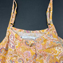 Load image into Gallery viewer, Girls Target, paisley viscose / linen summer dress, EUC, size 10, L: 73cm