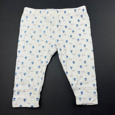 Boys Baby World, soft cotton leggings / bottoms, GUC, size 00,  