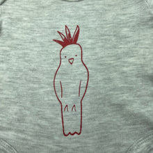 Load image into Gallery viewer, unisex Anko, grey marle bodysuit / romper, FUC, size 0000,  