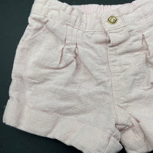 Load image into Gallery viewer, Girls Target, pink &amp; gold shorts, adjustable, EUC, size 00,  