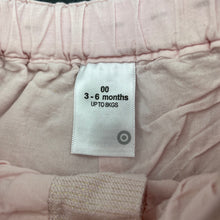 Load image into Gallery viewer, Girls Target, pink &amp; gold shorts, adjustable, EUC, size 00,  