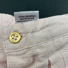 Load image into Gallery viewer, Girls Target, pink &amp; gold shorts, adjustable, EUC, size 00,  