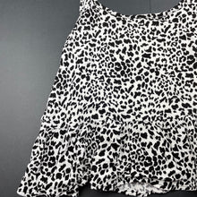 Load image into Gallery viewer, Girls KID, lightweight animal print summer top, GUC, size 10,  