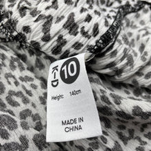 Load image into Gallery viewer, Girls KID, lightweight animal print summer top, GUC, size 10,  