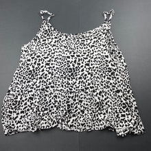 Load image into Gallery viewer, Girls KID, lightweight animal print summer top, GUC, size 10,  