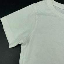 Load image into Gallery viewer, Boys Anko, white cotton t-shirt / top, GUC, size 7,  