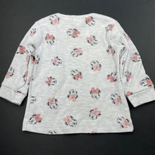 Load image into Gallery viewer, Girls Disney, Minnie Mouse soft feel long sleeve top, EUC, size 00,  