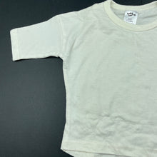 Load image into Gallery viewer, unisex Baby Berry, cream cotton long sleeve top, EUC, size 000,  