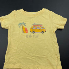 Load image into Gallery viewer, Boys Dymples, yellow organic cotton t-shirt / top, GUC, size 1,  