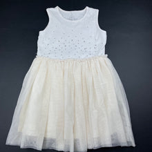 Load image into Gallery viewer, Girls H&amp;T, spliced tulle party dress, wash fade, FUC, size 6, L: 60cm