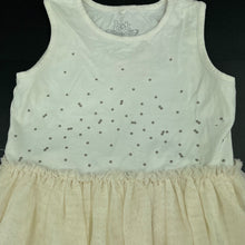 Load image into Gallery viewer, Girls H&amp;T, spliced tulle party dress, wash fade, FUC, size 6, L: 60cm