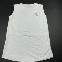 Load image into Gallery viewer, Boys PLOT, white tank top, FUC, size 12-13,  