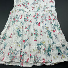 Load image into Gallery viewer, Girls Lee Cooper, lightweight crinkle floral dress, FUC, size 6, L: 58cm