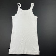 Load image into Gallery viewer, Girls Bonds, white cotton singlet top, GUC, size 6,  