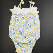 Load image into Gallery viewer, Girls Laura Ashley Baby, cotton summer romper, EUC, size 12 months,  