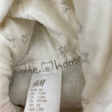 Load image into Gallery viewer, unisex H&amp;M, soft fleece zip hoodie sweater, EUC, size 0000,  