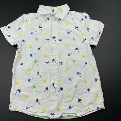 Boys PEP & Co, lightweight cotton short sleeve shirt, FUC, size 3-4,  