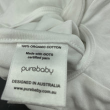 Load image into Gallery viewer, unisex purebaby, 0.5 Tog organic cotton sleeping bag, L: 61cm, GUC, size 0000-00,  