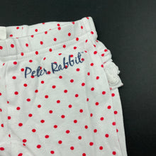 Load image into Gallery viewer, Girls Peter Rabbit, cotton footed leggings / bottoms, GUC, size 0000,  