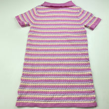 Load image into Gallery viewer, Girls Cotton On, knitted cotton short sleeve dress, GUC, size 3, L: 50cm