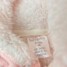Load image into Gallery viewer, Girls Baby Patch, pink polar fleece hooded jacket, NEW, size 00,  