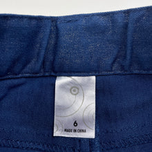Load image into Gallery viewer, Girls Target, lightweight casual pants, adjustable, Inside leg: 46cm, FUC, size 6,  