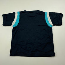 Load image into Gallery viewer, Boys H&amp;T, navy cotton t-shirt / top, surf, GUC, size 1,  