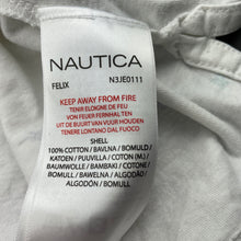 Load image into Gallery viewer, Boys Nautica, cotton polo shirt top, marks on front, FUC, size 12-13,  
