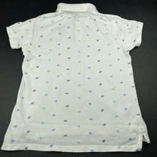 Load image into Gallery viewer, Boys Nautica, cotton polo shirt top, marks on front, FUC, size 12-13,  