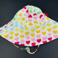Load image into Gallery viewer, Girls Oobi, cotton bucket hat, chin strap, FUC, size 000-00,  