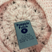 Load image into Gallery viewer, Girls Pumpkin Patch, pink crochet beret hat, circum: 50-53cm, FUC, size 2-3,  