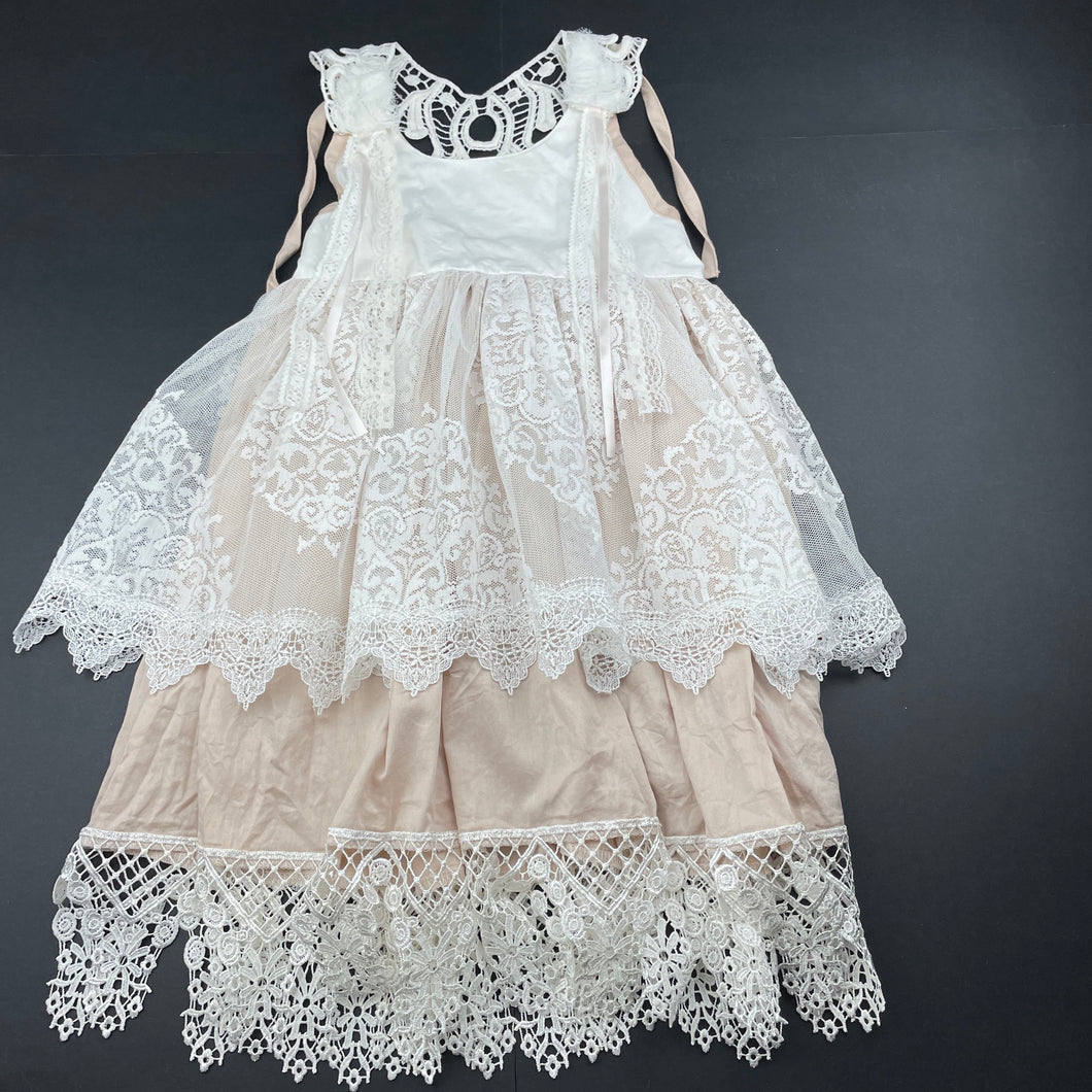 Dollcake, vintage inspired lined lace party dress, very light marks on  chest, FUC, size 5, L: 64cm  DaisyChainClothing