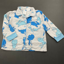 Load image into Gallery viewer, Boys Baby Berry, flannel cotton pyjama top, FUC, size 2,  