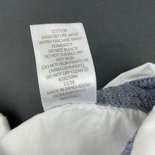Load image into Gallery viewer, Boys Target, white cotton long sleeve shirt, dinosaur, GUC, size 5,  