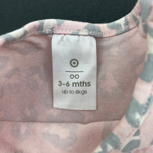 Load image into Gallery viewer, Girls Target, animal print bodysuit / romper, EUC, size 00,  